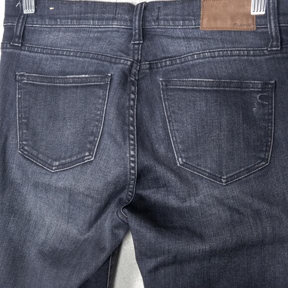 Madewell High-Riser Skinny Jeans Washed Black Size 27 Chic Minimalism - Picture 5 of 10